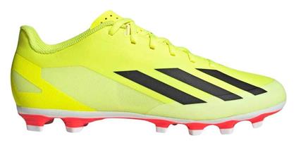 Adidas X Crazyfast Club FxG Χαμηλά Ποδοσφαιρικά Παπούτσια με Τάπες Κίτρινα