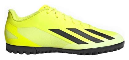 Adidas X Crazyfast Club TF Χαμηλά Ποδοσφαιρικά Παπούτσια με Σχάρα Κίτρινα από το Outletcenter