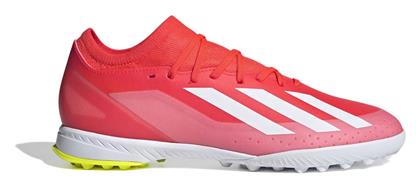 Adidas X Crazyfast League TF Χαμηλά Ποδοσφαιρικά Παπούτσια με Σχάρα Κόκκινα από το MybrandShoes