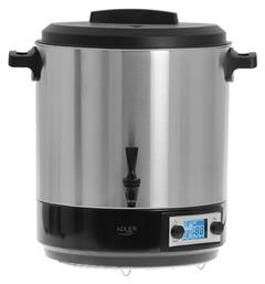 Adler AD-4496 Πολυμάγειρας 2600W με Χωρητικότητα 28lt Ασημί