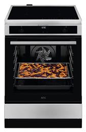 AEG Ελεύθερη με Επαγωγικές Εστίες Inox Steambake 6000