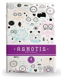 Agnotis Baby Πάνες με Αυτοκόλλητο No. 4 για 7-18kg 44τμχ Κωδικός: 35031408 από το e-Fresh