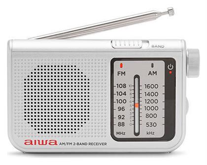 Aiwa RS-55 Ραδιοφωνάκι Μπαταρίας Ασημί