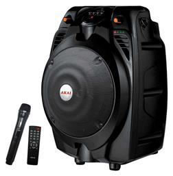 Akai Σύστημα Karaoke με Ασύρματo Μικρόφωνo SS022A-X6 σε Μαύρο Χρώμα από το e-shop