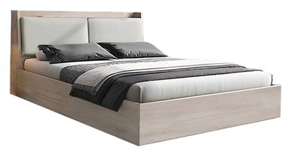 Akvare Διπλό με Αποθηκευτικό Χώρο για Στρώμα 150x200cm Φυσική