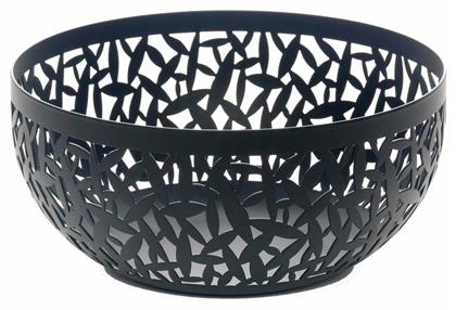 Alessi Cactus Φρουτιέρα Μεταλλική Μαύρη 21x21x9.5εκ.