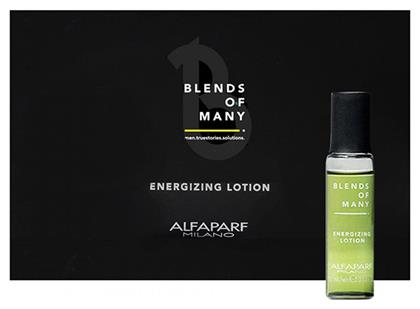 Alfaparf Milano Professional Blends Of Many Energizing Αμπούλες Μαλλιών Αναδόμησης για Άνδρες 12x10ml