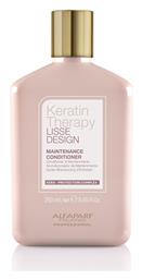 Alfaparf Milano Lisse Design Keratin Therapy Maintenance Conditioner Αναδόμησης/Θρέψης 250ml