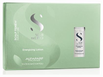 Alfaparf Milano Professional Semi Di Lino Scalp Renew Αμπούλες Μαλλιών Αναδόμησης για Γυναίκες 12x10ml