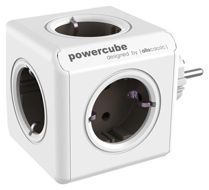 Allocacoc Original PowerCube 5 Θέσεων Γκρι