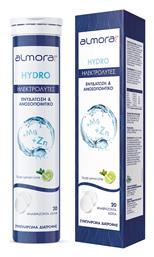 almora PLUS® HYDRO Ηλεκτρολύτες για Ενυδάτωση Οργανισμού & Ενίσχυση Ανοσοποιητικού Λεμόνι 20 αναβράζοντα δισκία