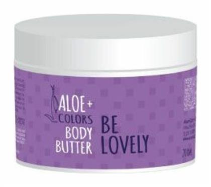 Aloe+ Colors Be Lovely Ενυδατικό Butter Σώματος με Aloe Vera & Άρωμα Καραμέλα για Ξηρές Επιδερμίδες 200ml