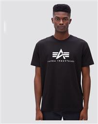 Alpha Industries Basic T-shirt Μαύρο από το Outletcenter