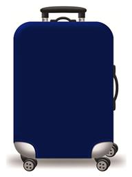 Amber Κάλυμμα Βαλίτσας Μπλε