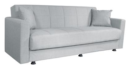 Amethyst Τριθέσιος Καναπές Κρεβάτι 214x78x78εκ. Γκρι