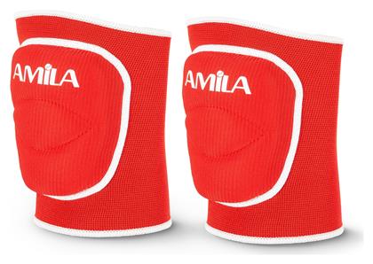 AMILA 83008 Επιγονατίδες Βόλεϊ Ενηλίκων Κόκκινες Large