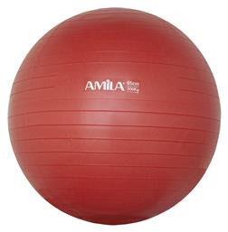 AMILA Μπάλα Pilates 65cm , 1.35kg σε Κόκκινο Χρώμα
