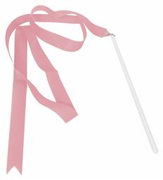 AMILA Κορδέλα Ρυθμικής Γυμναστικής 1.6m Ροζ 1.6m