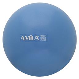 AMILA Mini Μπάλα Pilates 19cm 0.1kg σε Μπλε Χρώμα