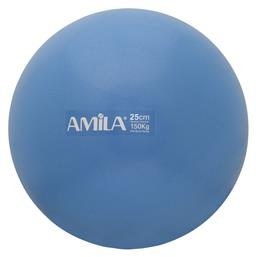 AMILA Mini Μπάλα Pilates 25cm 0.1kg σε Μπλε Χρώμα