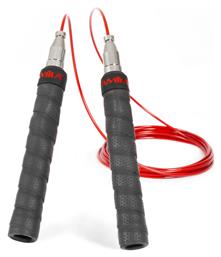 AMILA Speed Rope Powergrip SL Σχοινάκι Ταχύτητας με Βάρος 3m Κόκκινο