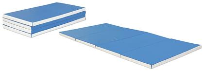 AMILA Στρώμα Γυμναστικής Αναδιπλούμενο Μπλε (240x120x5cm)