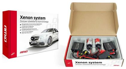 AMiO Xenon Σετ Φωτισμού Αυτοκινήτου H7 35W 12V 6000K Ψυχρό Λευκό /AM