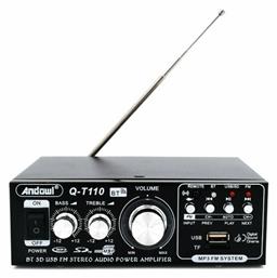 Andowl Q-T110 Τελικός Ενισχυτής Hi-Fi Stereo 075612 Μαύρος