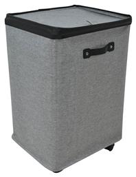 Ankor 813186 Καλάθι Απλύτων Υφασμάτινο με Καπάκι 40x33x60cm