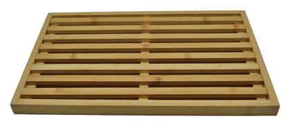 Ankor Επιφάνεια Κοπής για Ψωμί Ξύλινη Μπεζ 40x25cm