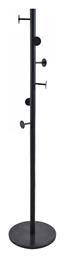 Ankor Καλόγερος Μεταλλικός Μαύρος 181cm