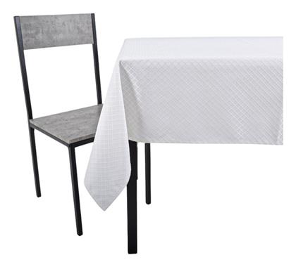 Ankor Τραπεζομάντηλο Αλέκιαστο Λευκό 140x220εκ.