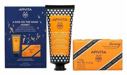 Apivita A Kiss On The Hand (Honey) Σετ Περιποίησης με Κρέμα Χεριών 50ml από το Pharm24