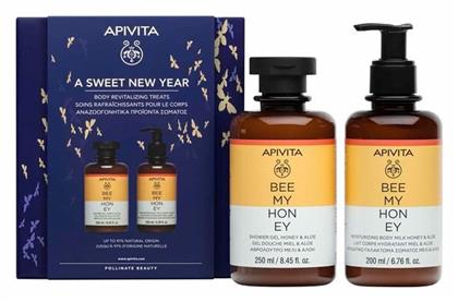 Apivita A Sweet New Year Σετ Περιποίησης με Αφρόλουτρο 250ml