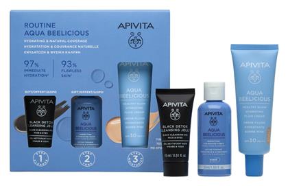 Apivita Aqua Beelicious Σετ Περιποίησης για Ενυδάτωση & Λάμψη