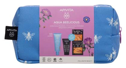 Apivita Aqua Beelicious Tinted Σετ Περιποίησης για Ενυδάτωση & Καθαρισμό Προσώπου