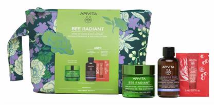 Apivita Bee Radiant Σετ Περιποίησης με Κρέμα Προσώπου για Ξηρές Επιδερμίδες