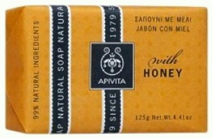 Apivita Honey Μπάρα Σαπουνιού 125gr