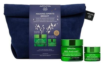 Apivita Making Spirits Bright (Rich Texture) Σετ Περιποίησης με Κρέμα Προσώπου 50ml από το Attica