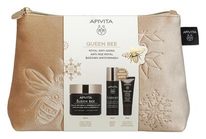 Apivita Queen Bee Routine Σετ Περιποίησης για Αντιγήρανση, Ενυδάτωση & Λάμψη
