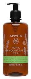 Apivita Tonic Mountain Tea Αφρόλουτρο σε Gel με Αιθέρια Έλαια 500ml από το Pharm24