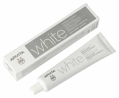 Apivita White Mastic & Propolis Οδοντόκρεμα για Λεύκανση 75ml από το Pharm24