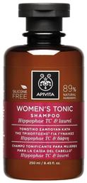 Apivita Women's Tonic Hippophae TC & Laurel Σαμπουάν κατά της Τριχόπτωσης για Όλους τους Τύπους Μαλλιών 250ml από το Pharm24