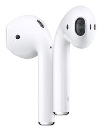 Apple AirPods (2nd generation) Earbud Bluetooth Handsfree Ακουστικά με Θήκη Φόρτισης Λευκά από το e-shop