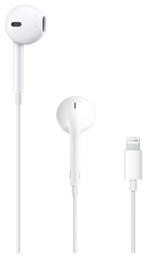 Apple EarPods Earbuds Handsfree με Βύσμα Lightning Λευκό από το e-shop