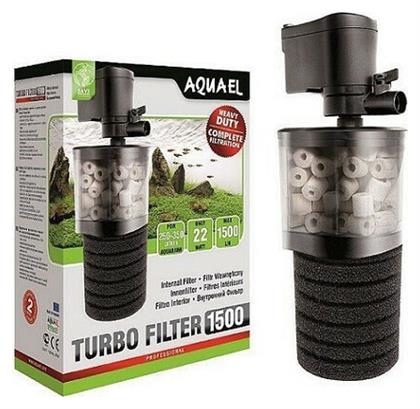 Aquael Turbo 1500 Εσωτερικό Φίλτρο για Ενυδρεία Χωρητικότητας έως 300lt με Ισχύ 22W