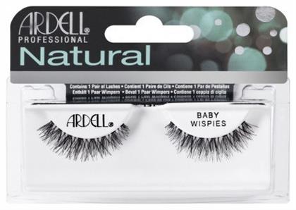 Ardell Natural Ψεύτικες Βλεφαρίδες σε Μαύρο χρώμα Baby Wispies από το Zizel