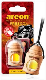 Areon Κρεμαστό Αρωματικό Υγρό Αυτοκινήτου Fresco Black Crystal 4ml