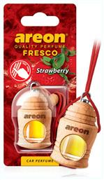 Areon Κρεμαστό Αρωματικό Υγρό Αυτοκινήτου Fresco Strawberry 4ml