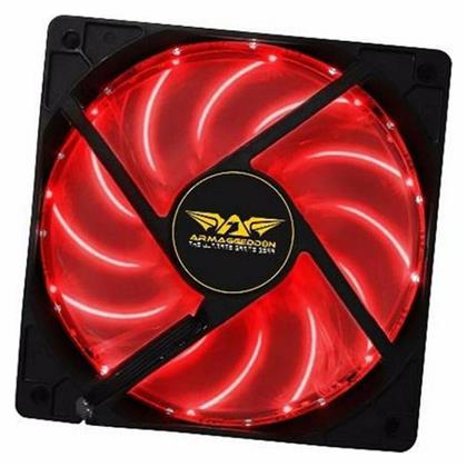 Armaggeddon Scarlet Blade Case Fan 120mm με Κόκκινο Φωτισμό και Σύνδεση 4-Pin Molex